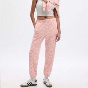 Gap × LoveShackFancy Pink Floral Joggers Sweatpants Ditsy